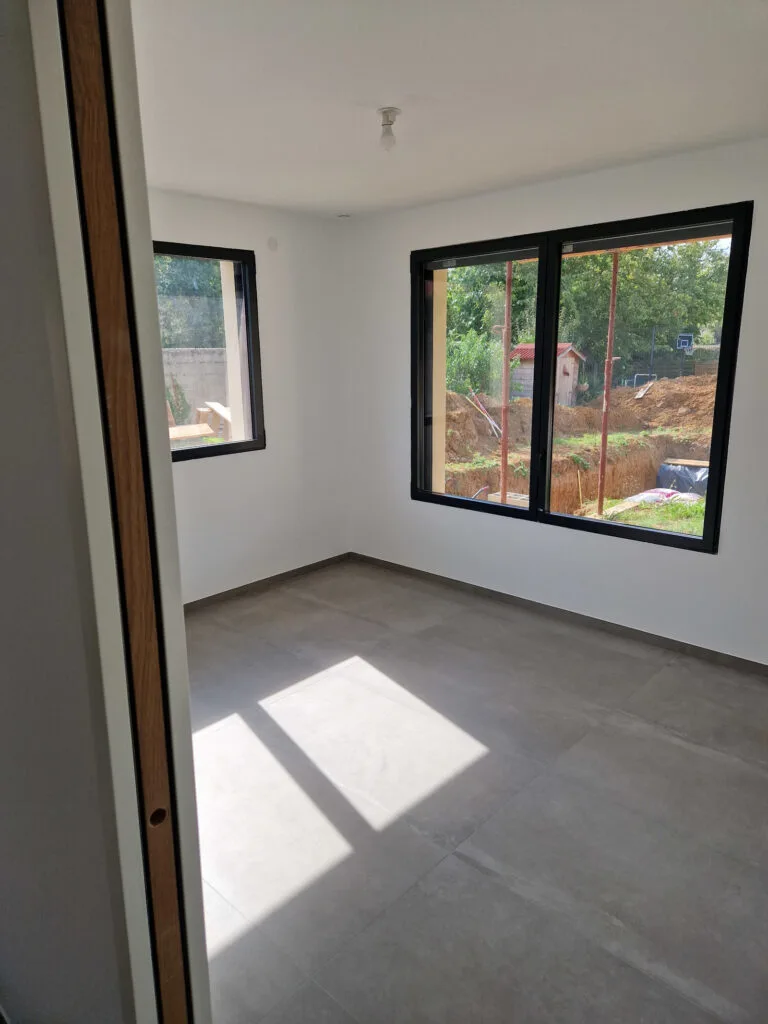 Rénovation maison Complète à Nozay sols, murs et febêtres